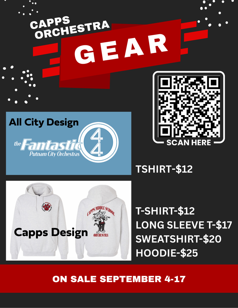 Capps Orchestra Gear