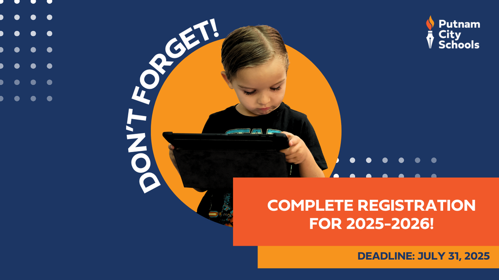 Complete registration for 2025-2026 by July 31, 2025