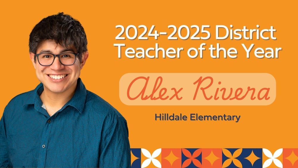 Alex Rivera, District Teacher of the Year