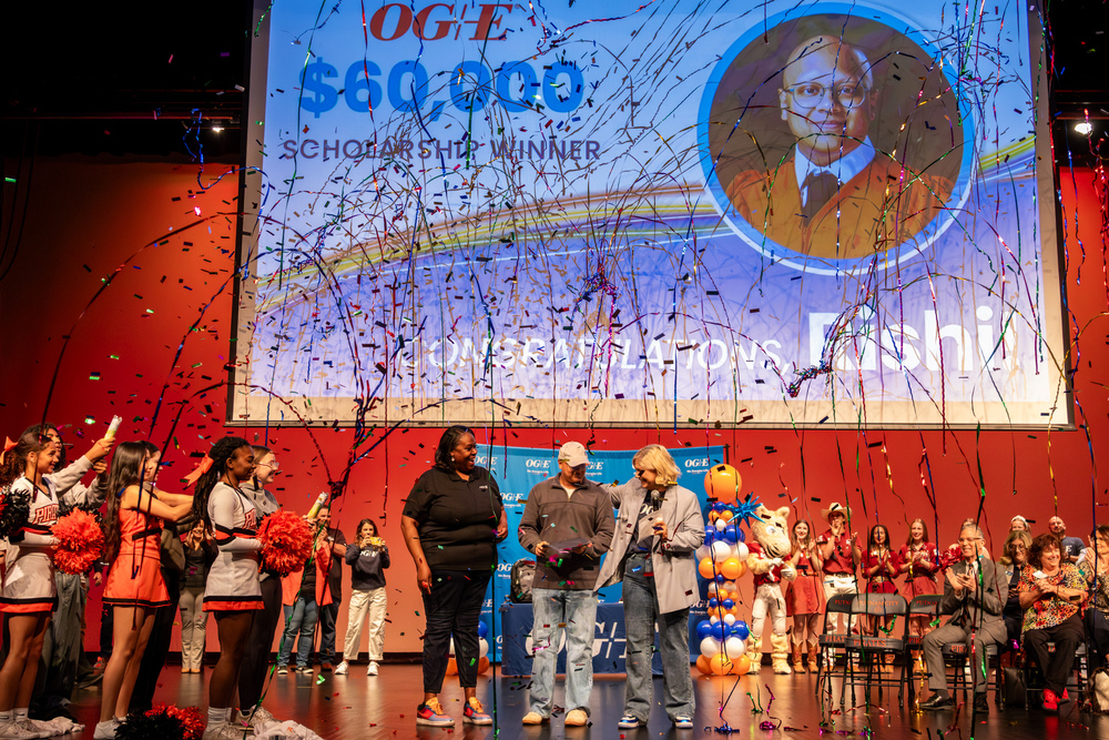 Rishi Patel surprised on stage