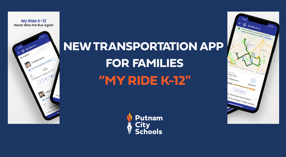new transportation app for families, my ride k-12