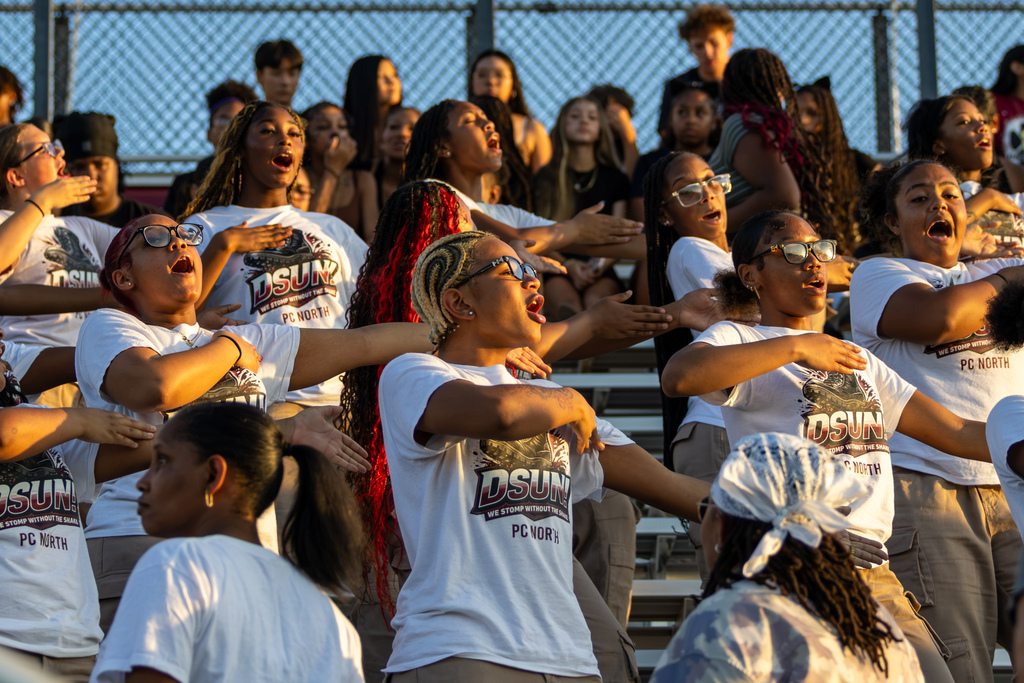 The Zoo Crew showed up in full force Friday night, cheering on the Putnam City North High School Panthers through a game against Shawnee that went back and forth until the final seconds. The Panthers came up just short, 37-32, but QB Owen McMahan had a huge night with 306 passing yards and five touchdowns.