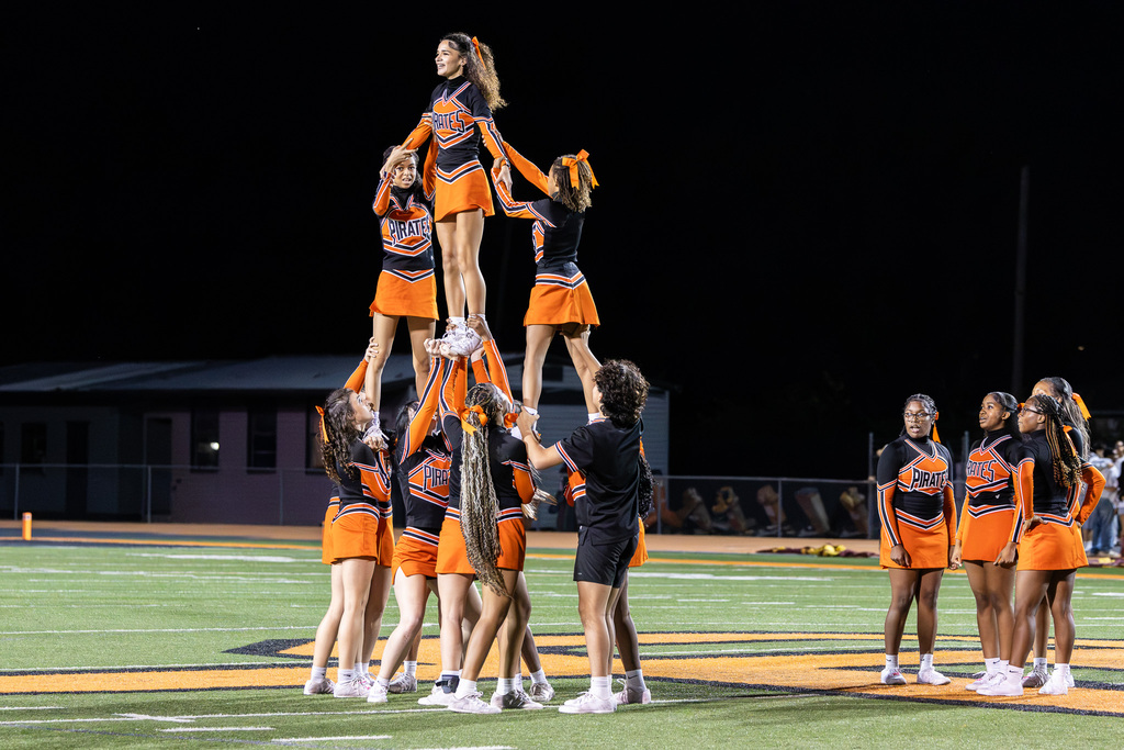 pch cheer in a pyramid