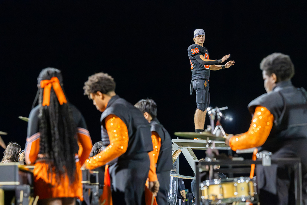 pct band drumlin with drum major