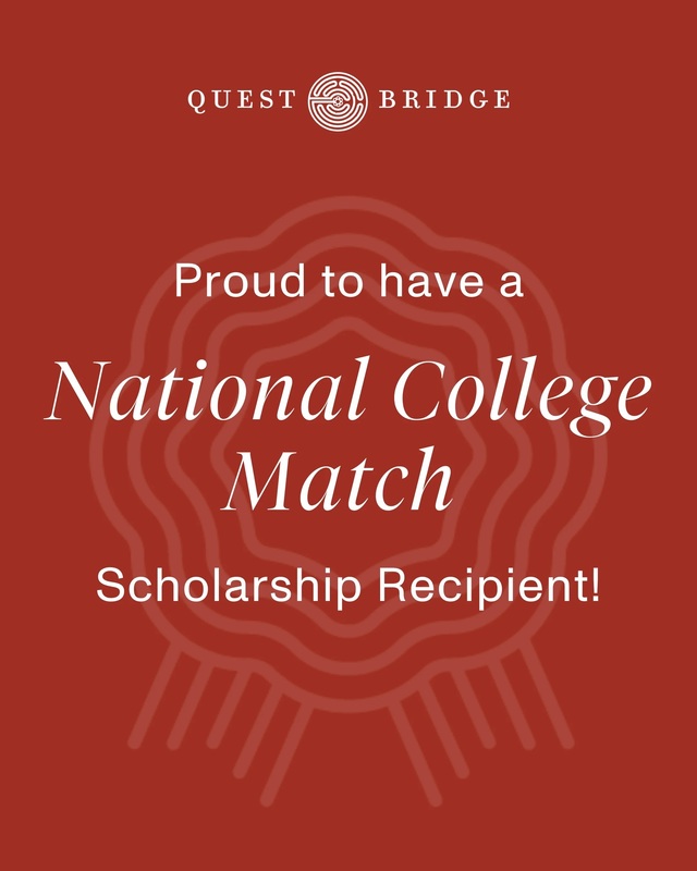 proud to have a national college match scholarship recipient