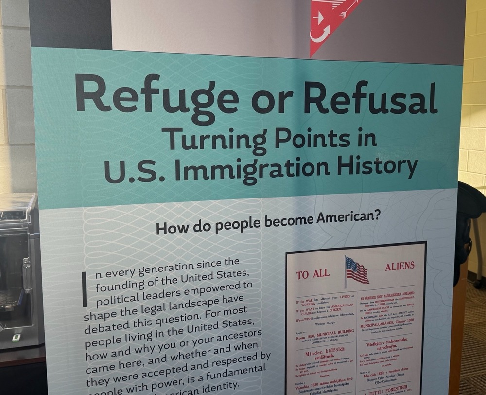 Kennesaw State University's Mobile Exhibit "Turning Points in US Immigration History"