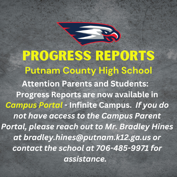 Progress Reports available in Infinite Campus - Campus Portal
