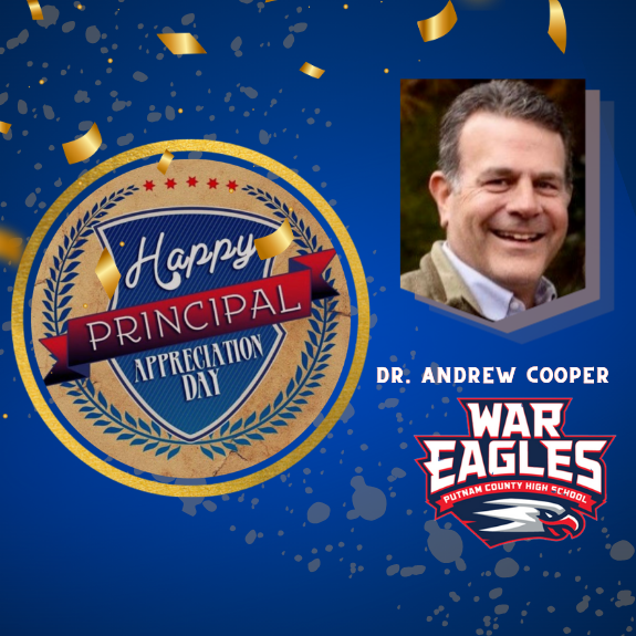Happy Principal Appreciation Day Dr. Cooper