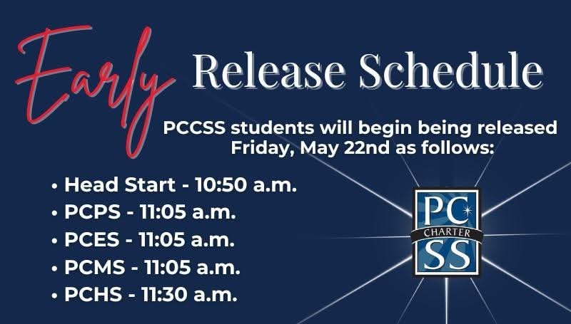 Early Release May 22nd