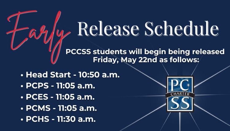 early release schedule