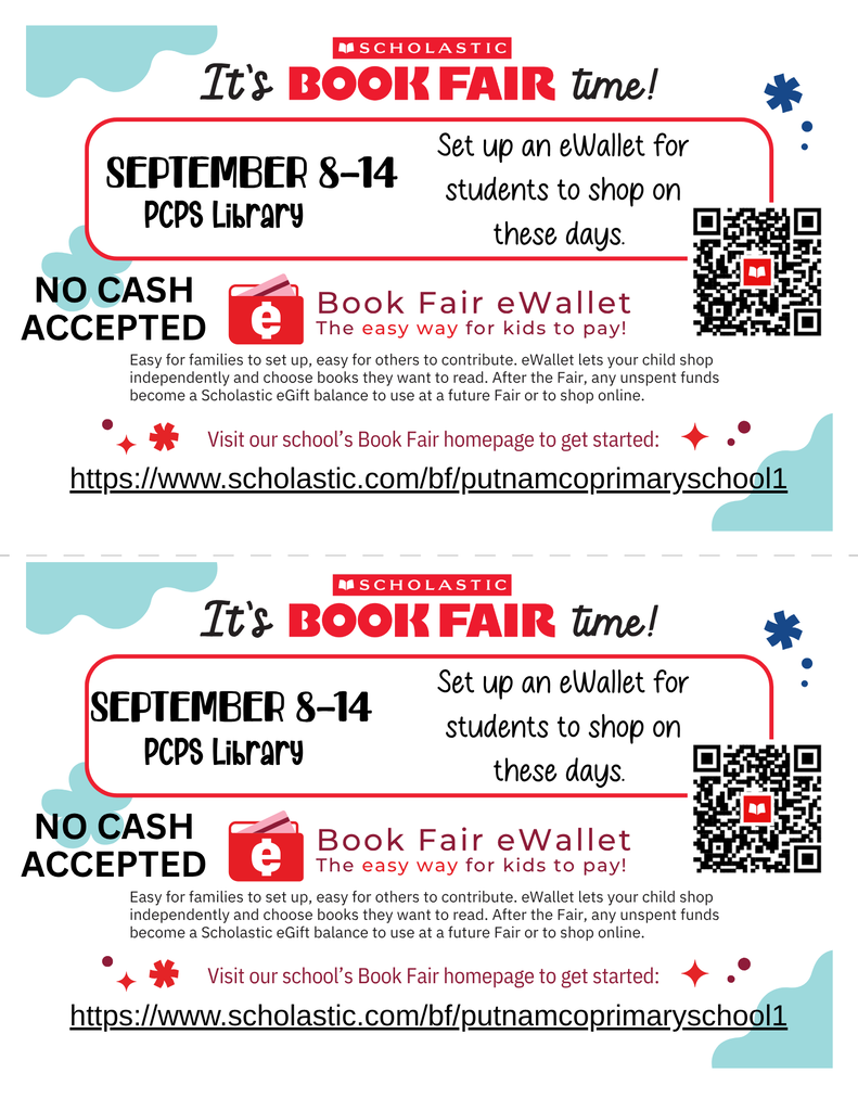 Bookfair Sept 8-14