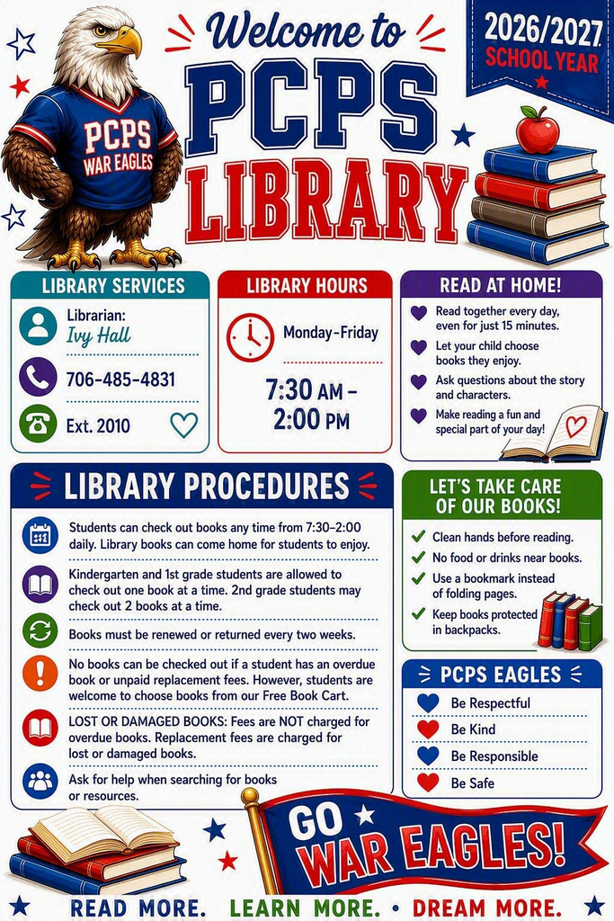 PCPS Library Information