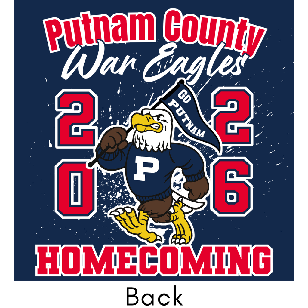 Homecoming Back of T-Shirt