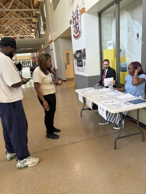 registration booth