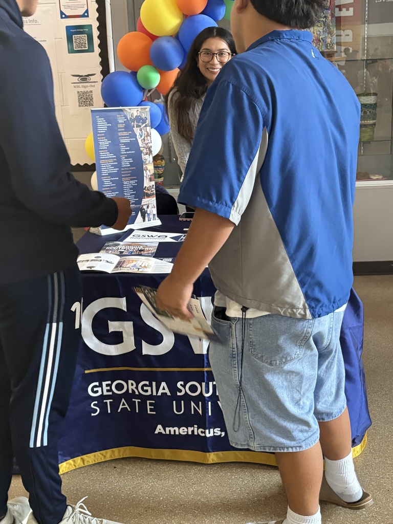 GSW from Americus, Georgia visited during lunch.