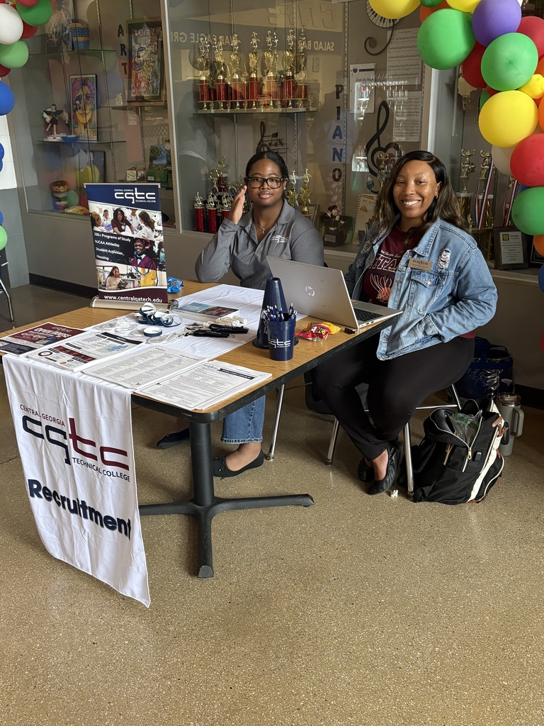 Central Georgia Technical College Representatives on PCHS Campus