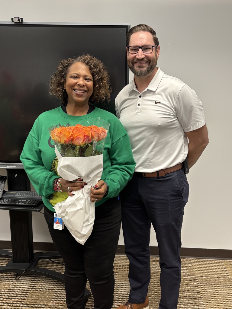 Mr. Patrick and Dr. Veal celebrating Instructional Coaches Day!