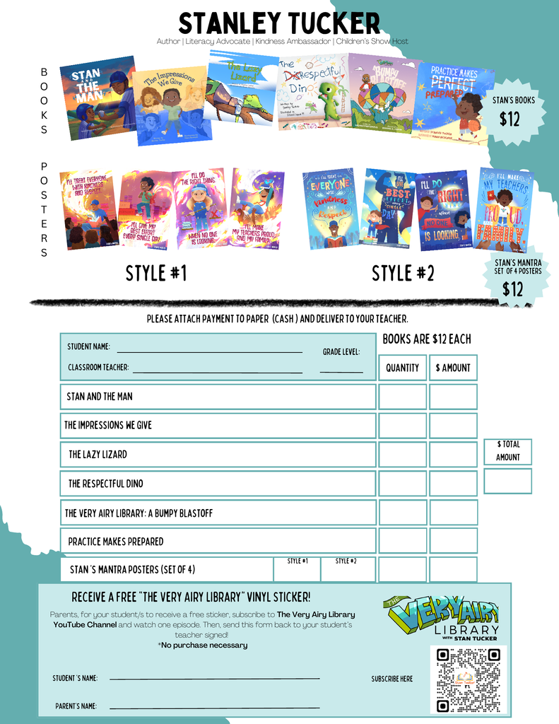 Books displayed in two styles. Style 1 shows titles and prices. Style 2 shows titles with no prices. Below, a form to order books.