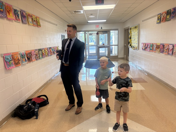 Hallway greeter
