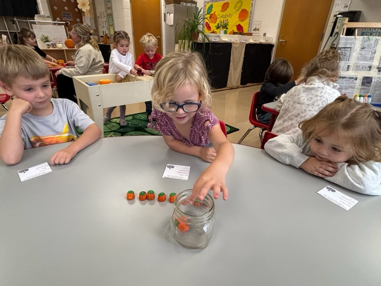 Preschool math activity