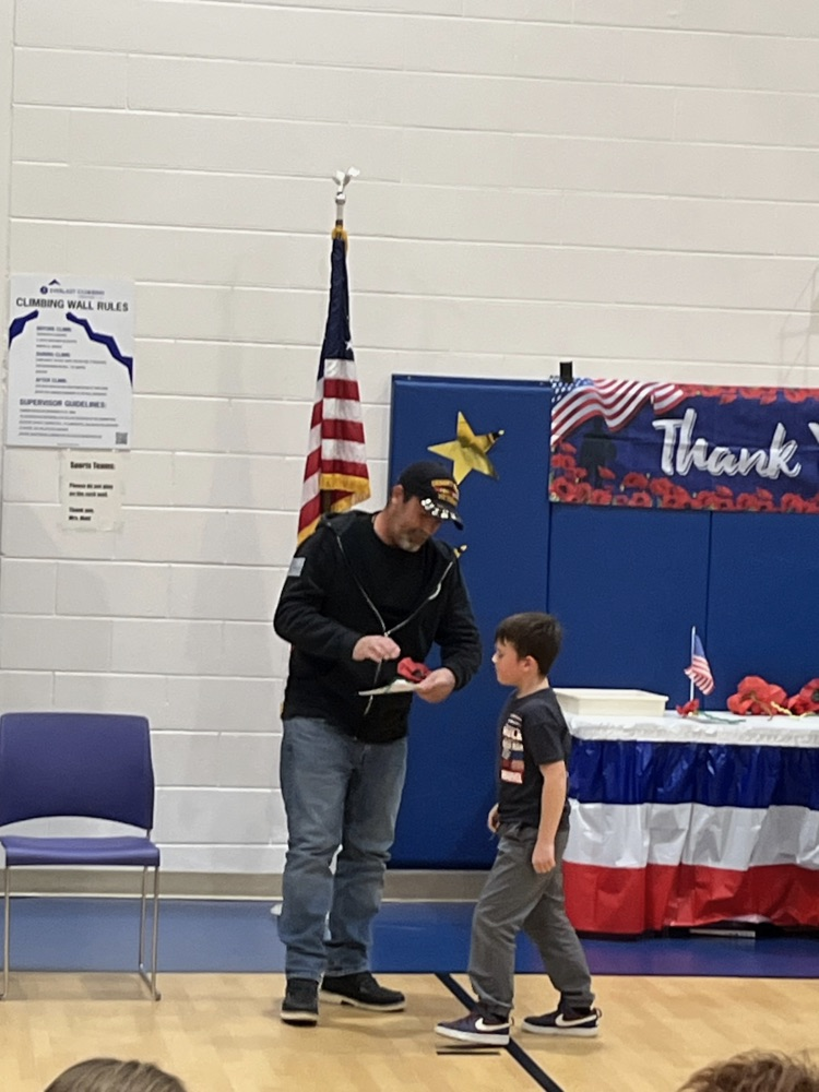 Veterans Day Assembly. 