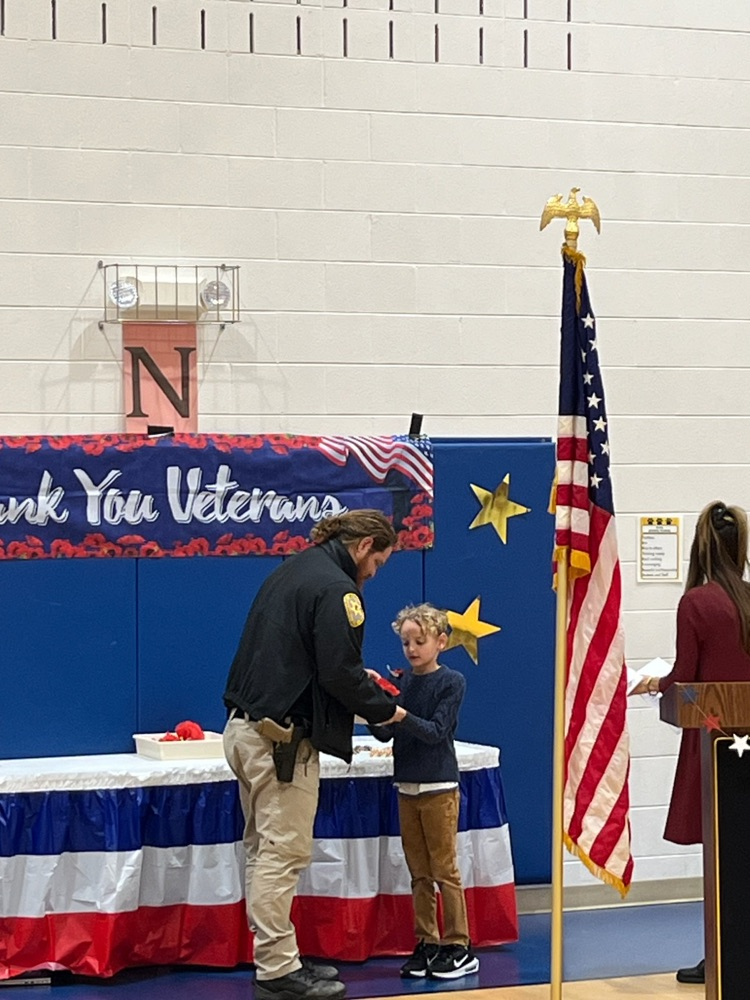 Veterans Day Assembly. 