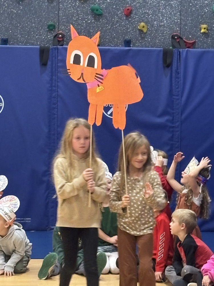 Second grade parade.