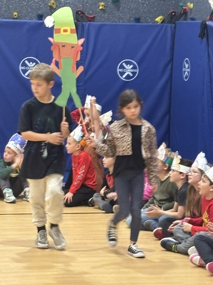 Second grade parade.