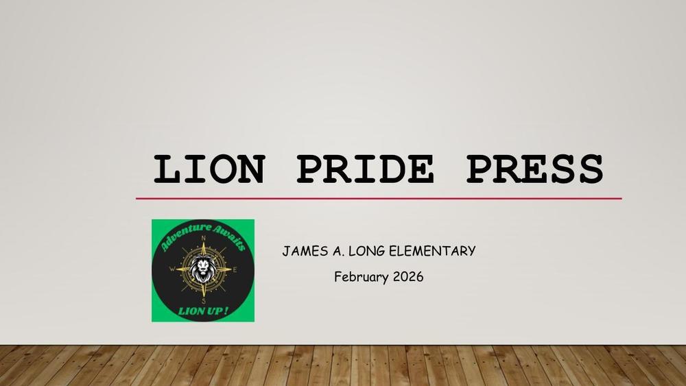 Lion Pride Press Feb