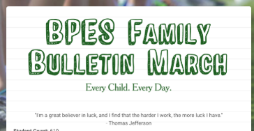 March Bulletin