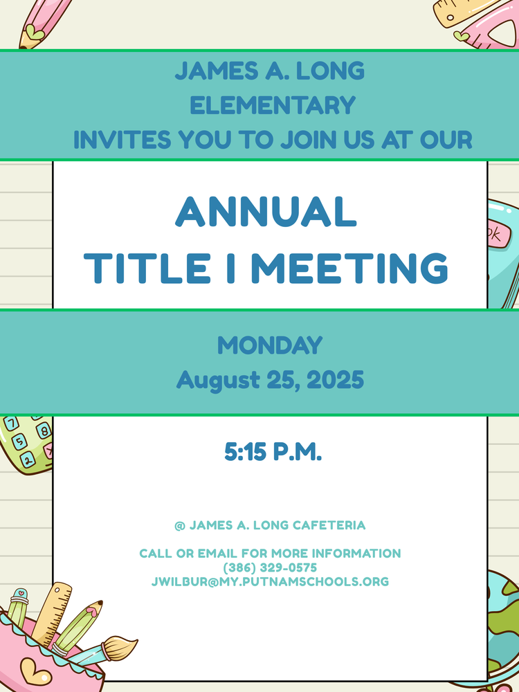 Annual Title I meeting