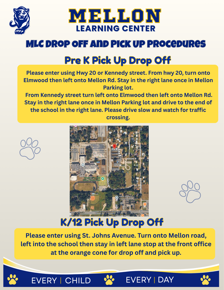 Pick up and drop off