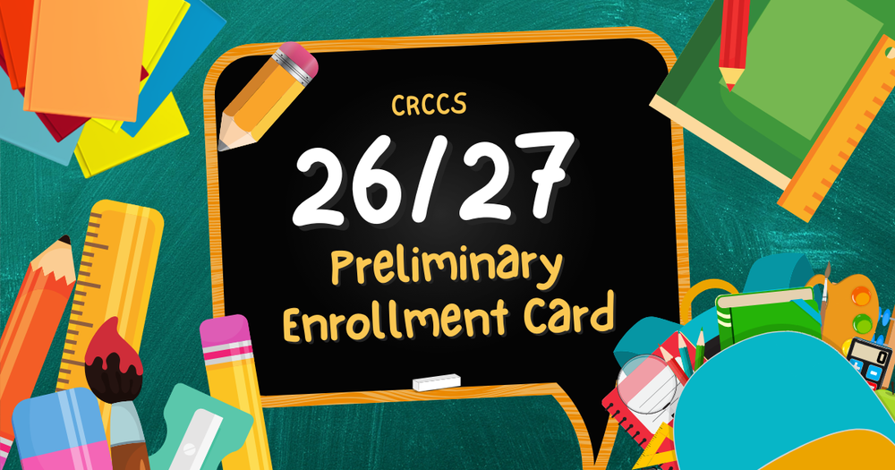 Preliminary Enrollment Card
