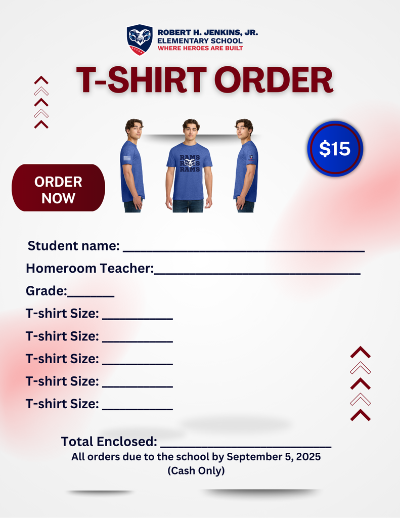 JES T-Shirt Order 25 26
