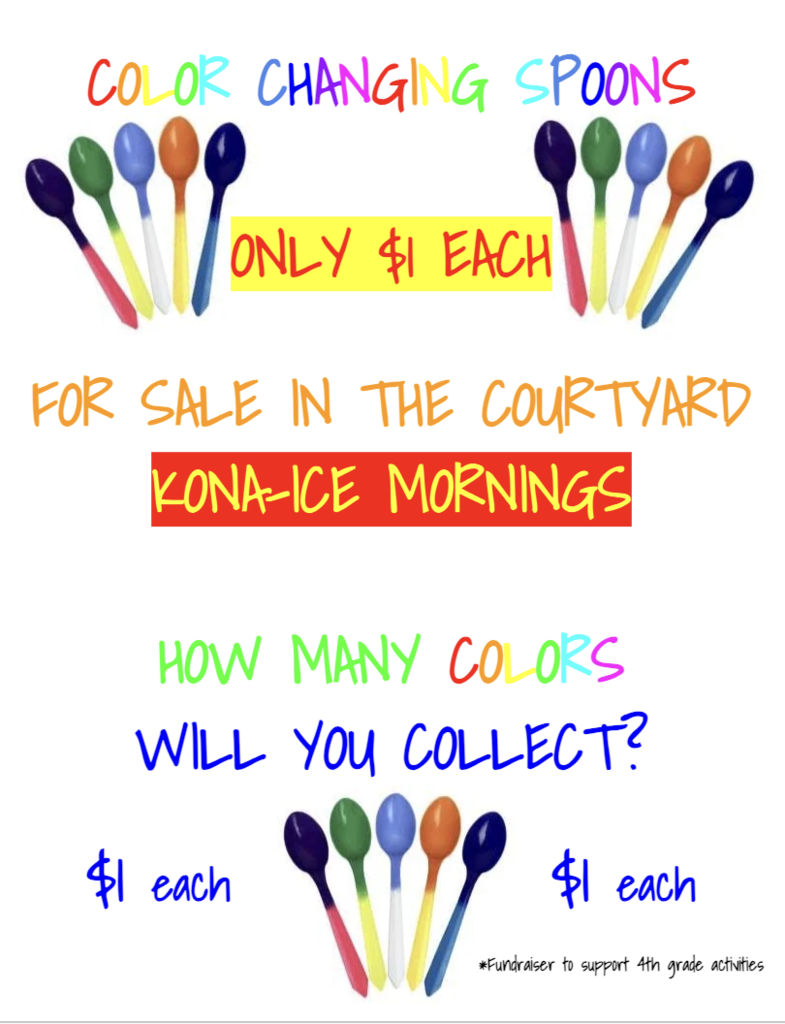 Color Changing Spoon Flyer