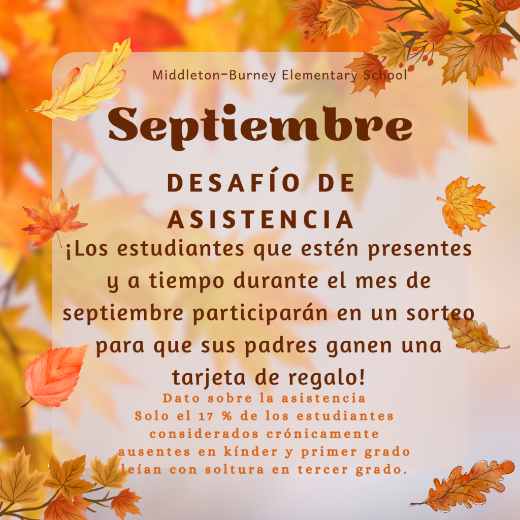 Septiember Desafio De Asistencia
