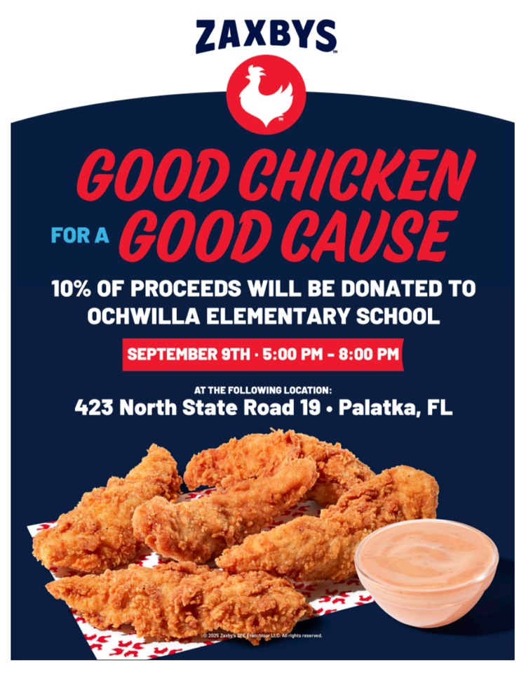 Zaxby’s fundraiser