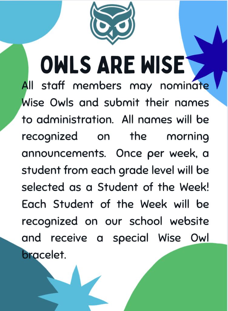 Wise Owls announcement