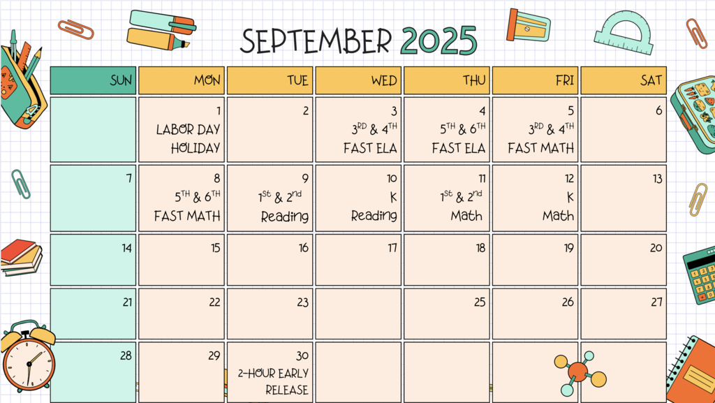 Testing Calendar