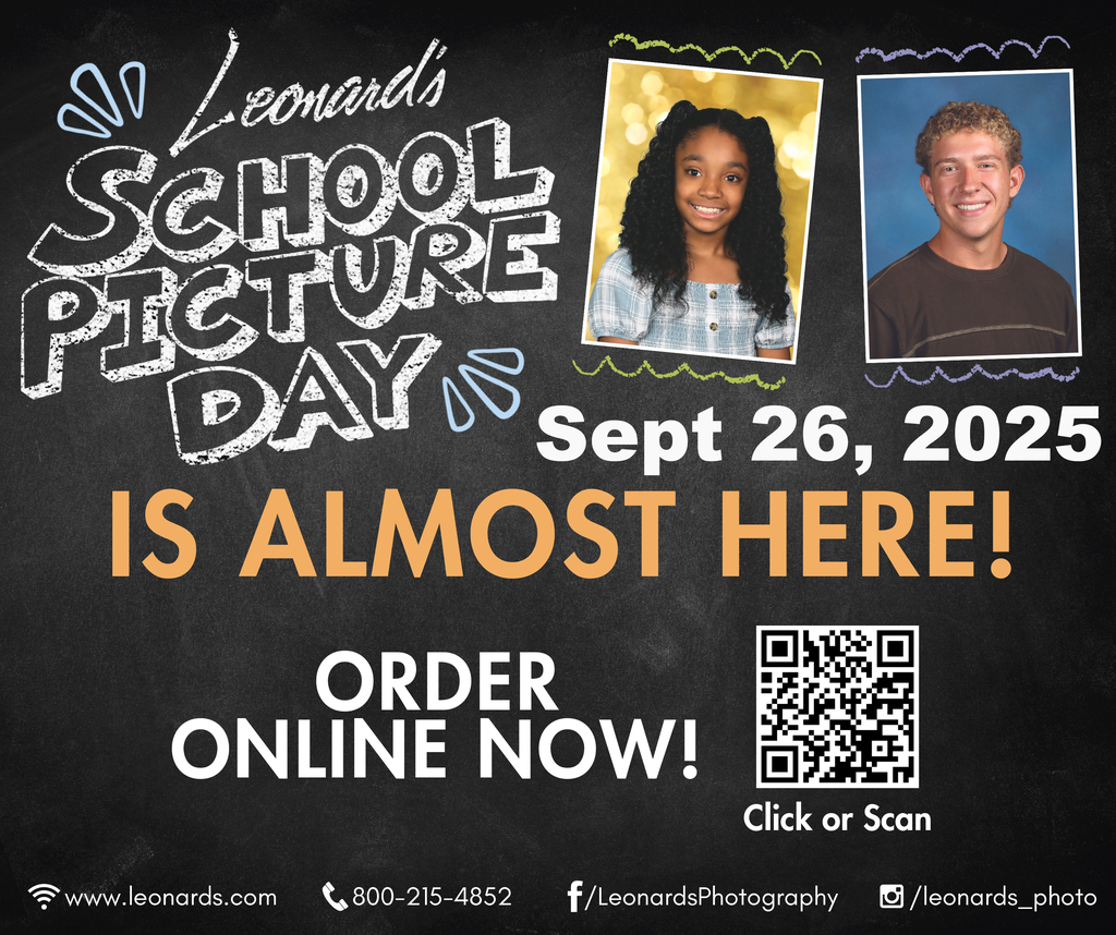 School picture day is almost here! 9/26/25