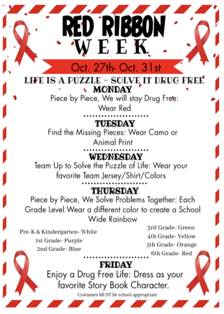 Red Ribbon Week flyer