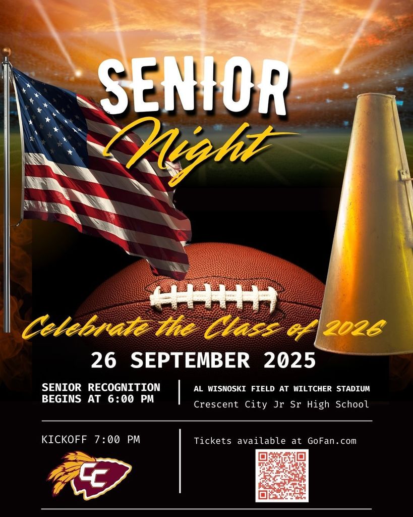Senior Night Flyer