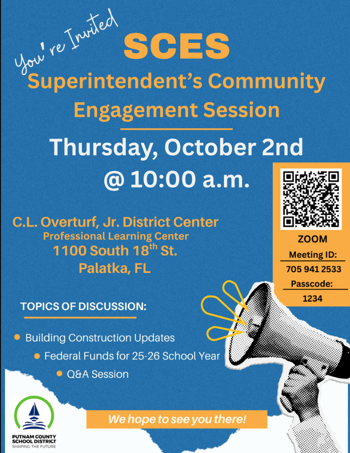 Superintendent's Community Engagement Sessions