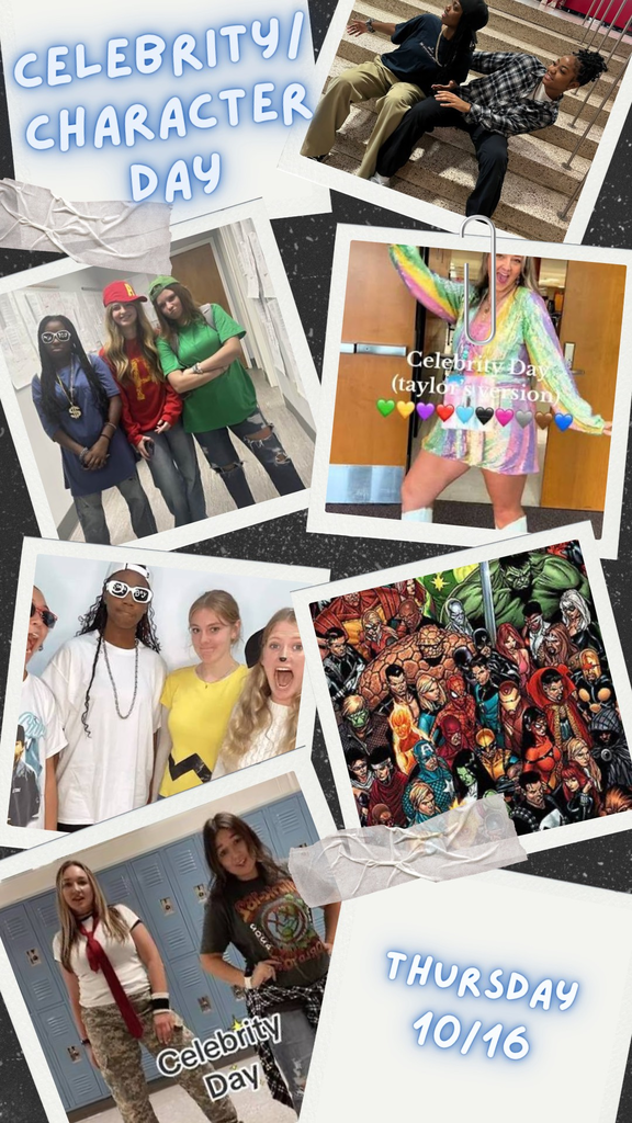 Celebrity/character theme day -10/16