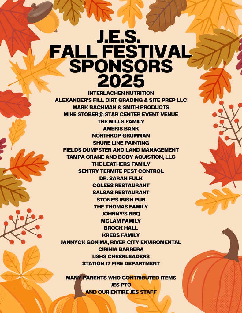 Fall festival sponsors