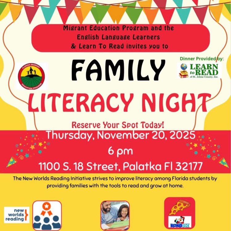 📚✨ Join us for Family Literacy Night! ✨📚