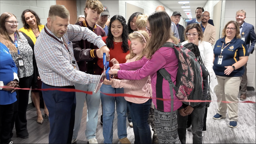 CCJSHS Junior High Ribbon Cutting