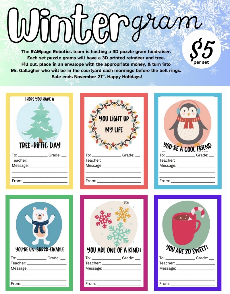 JES Robotics Fundraiser 2025