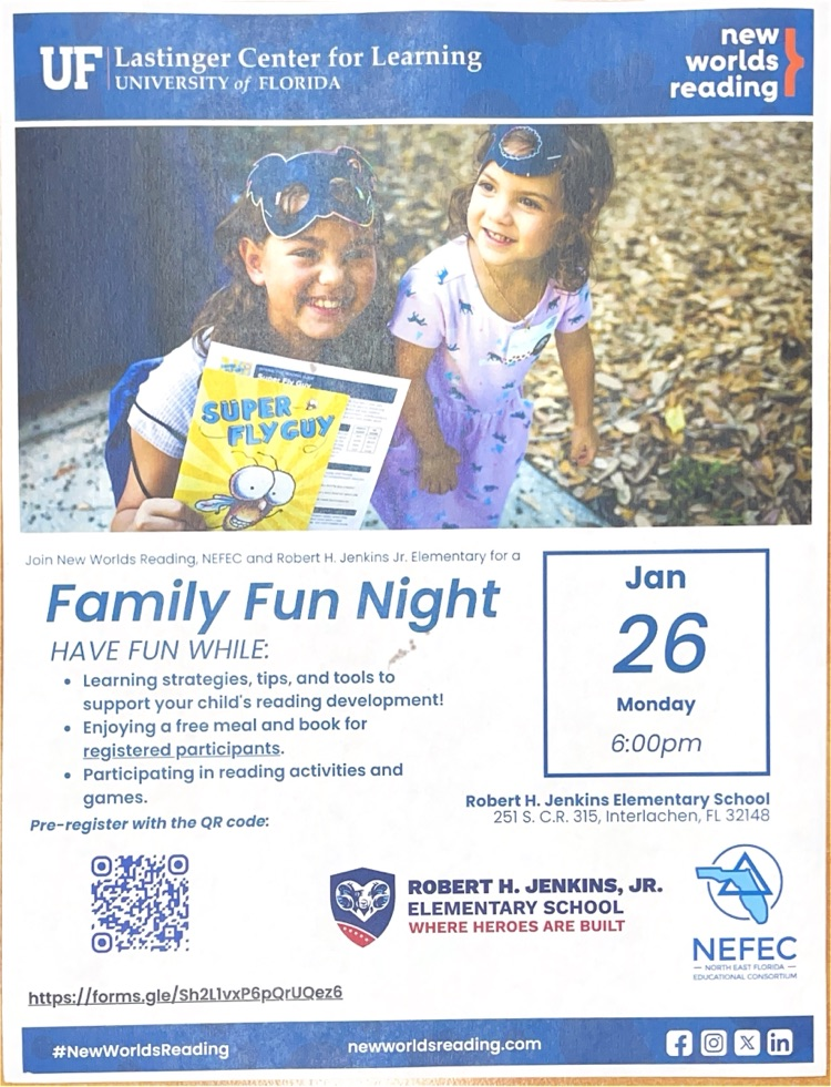 JES family literacy night 2026