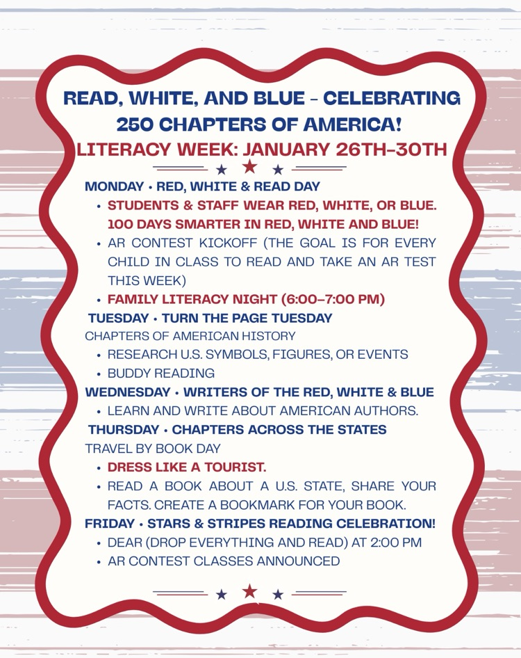 JES literacy week 2026